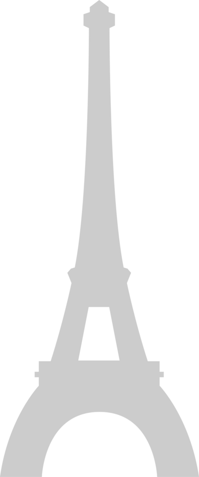 Paris Eiffel la tour Facile icône vecteur