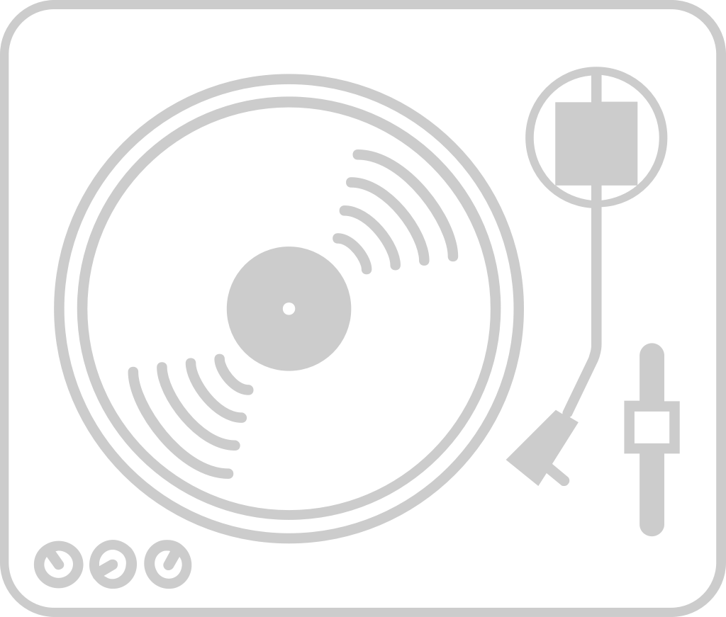 tourne-disque vecteur