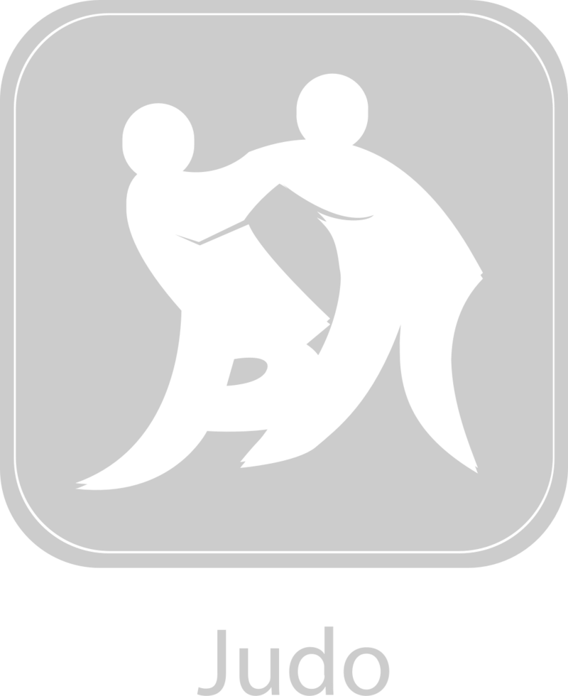 judo pictogramme olympique vecteur