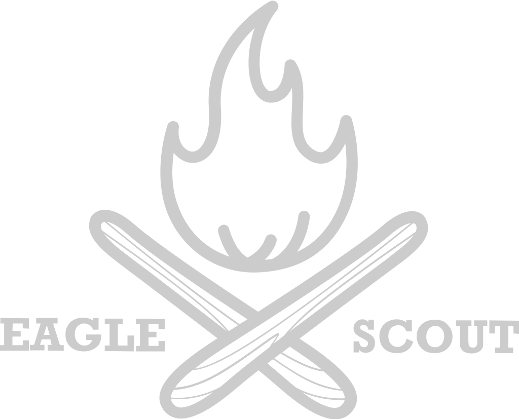 Aigle scout badge vecteur