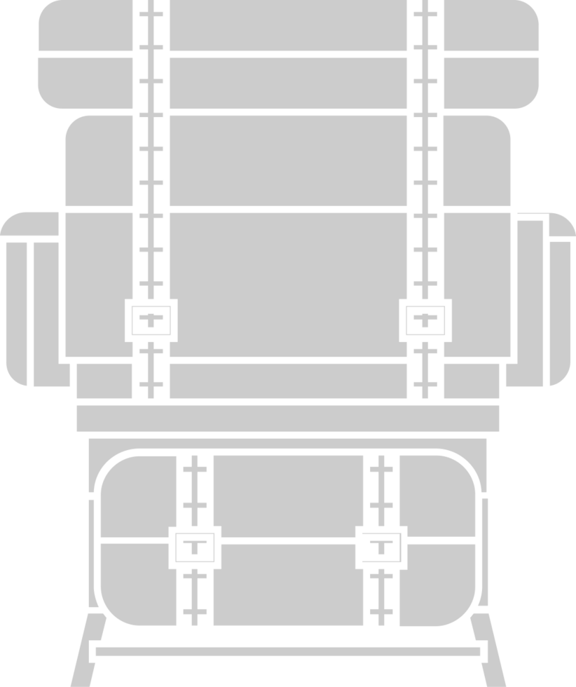 scout équipement retour pack vecteur