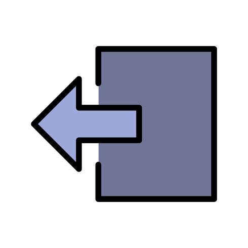 icône de vecteur de déconnexion