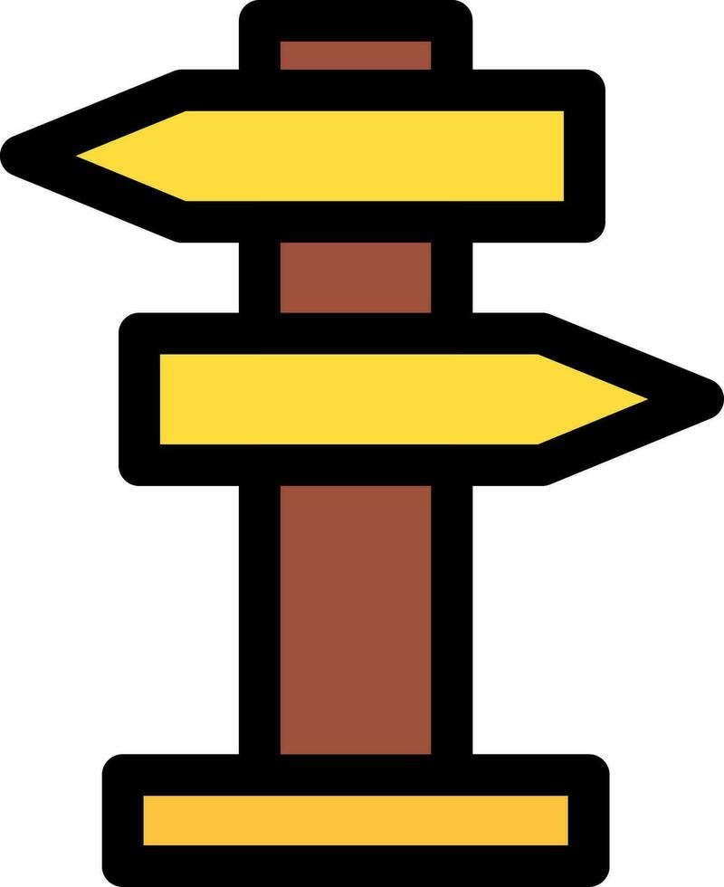 conception d'icône créative de panneau de signalisation vecteur