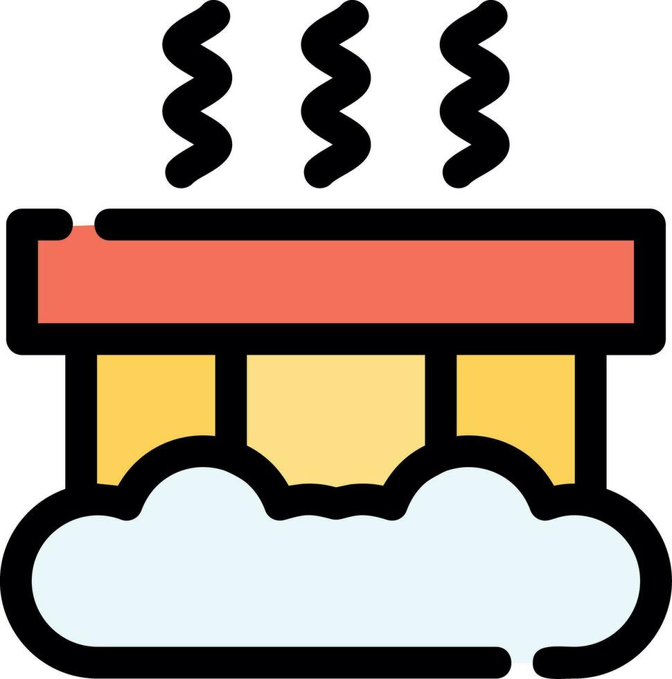 conception d'icône créative de fumée vecteur