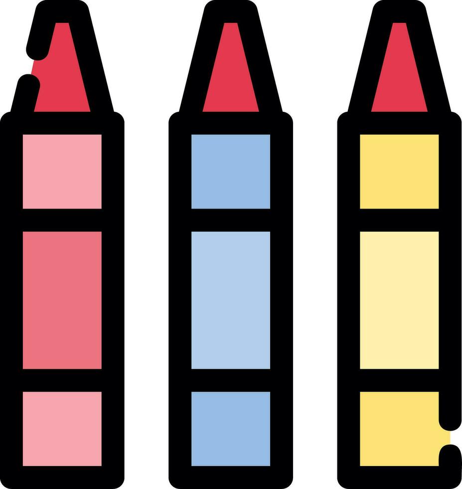 conception d'icône créative crayon vecteur