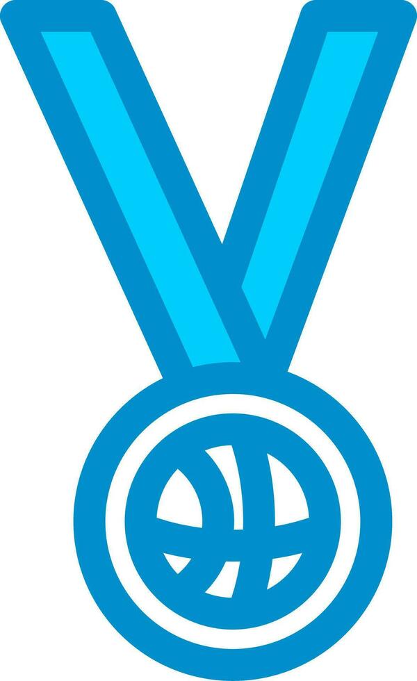 conception d'icône créative médaille vecteur