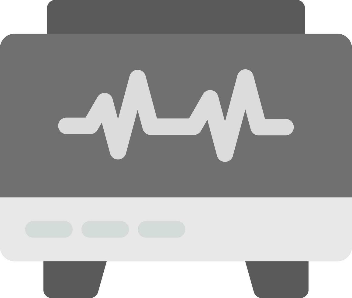 conception d'icône créative moniteur ekg vecteur