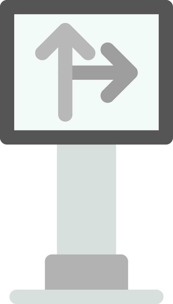 conception d'icône créative de panneau de signalisation vecteur