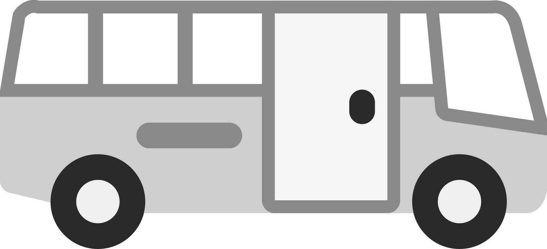 conception d'icône créative d'autobus scolaire vecteur