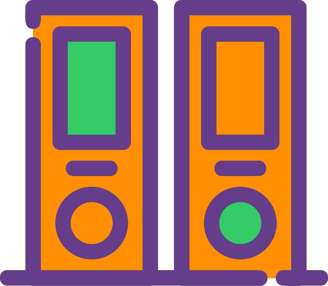 conception d'icône créative liant vecteur