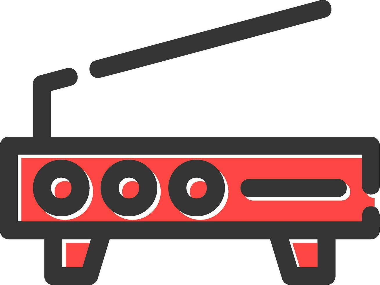 conception d'icône créative de scanner vecteur