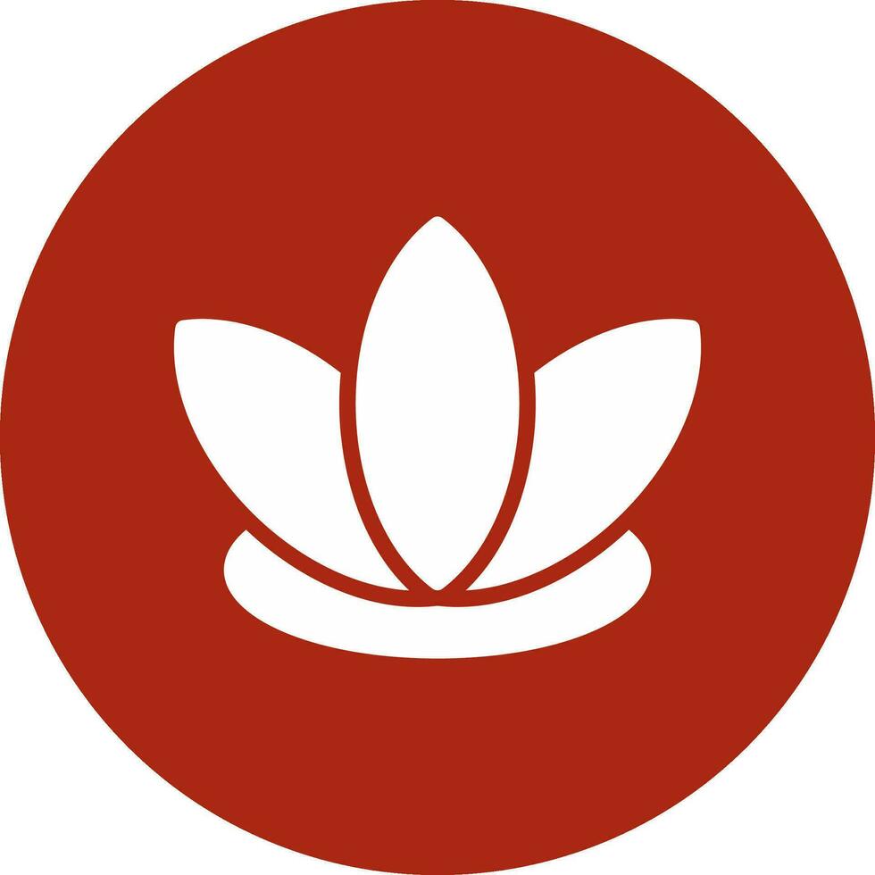 lotus Créatif icône conception vecteur
