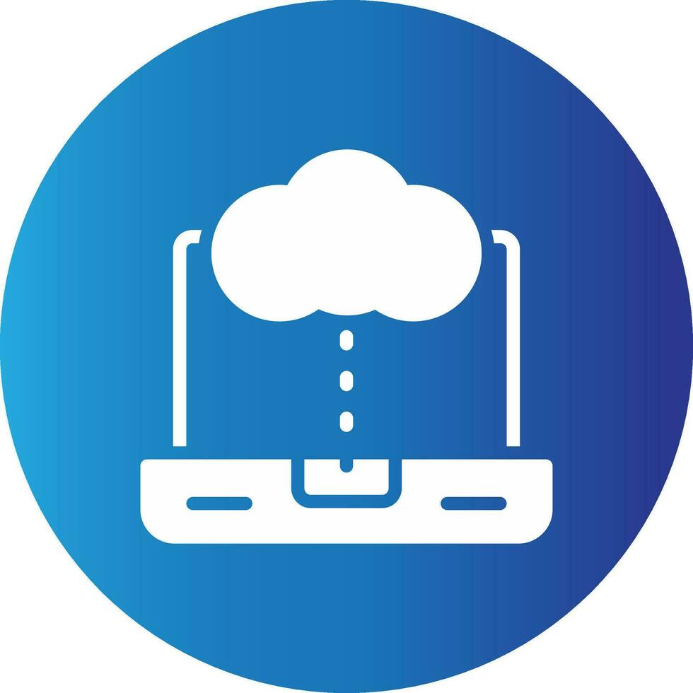 conception d'icône créative nuage vecteur