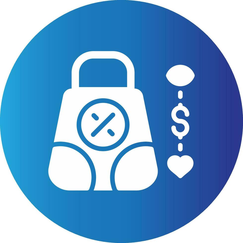 consommateur comportement Créatif icône conception vecteur