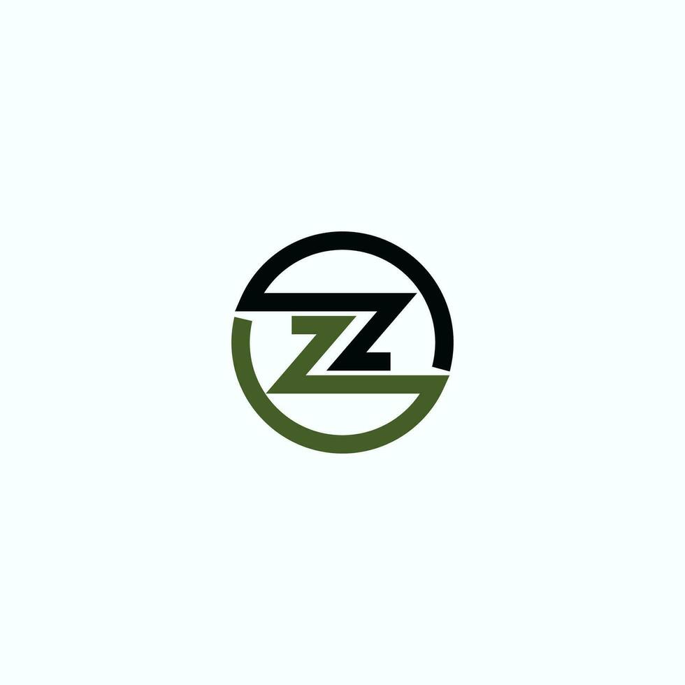 z lettre logo design.z initiale basé alphabet icône logo conception vecteur