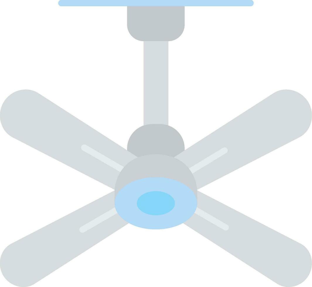 icône remplie de ligne de ventilateur vecteur
