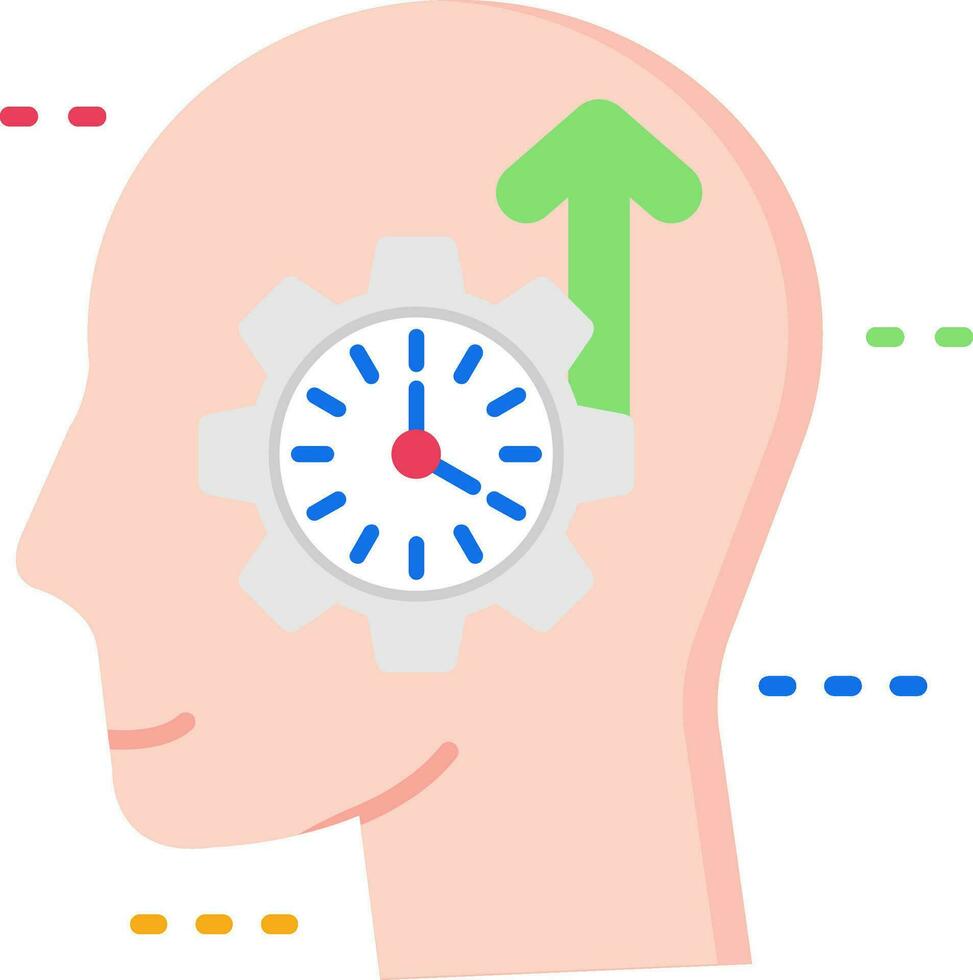 icône remplie de ligne de productivité vecteur