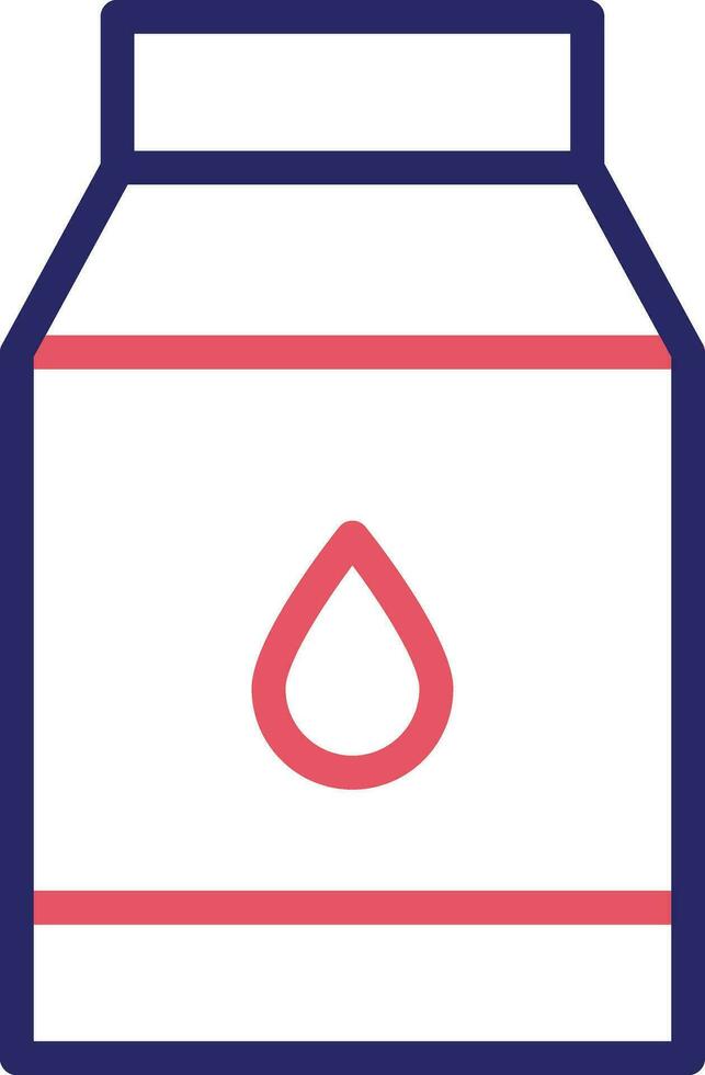 icône de vecteur de lait