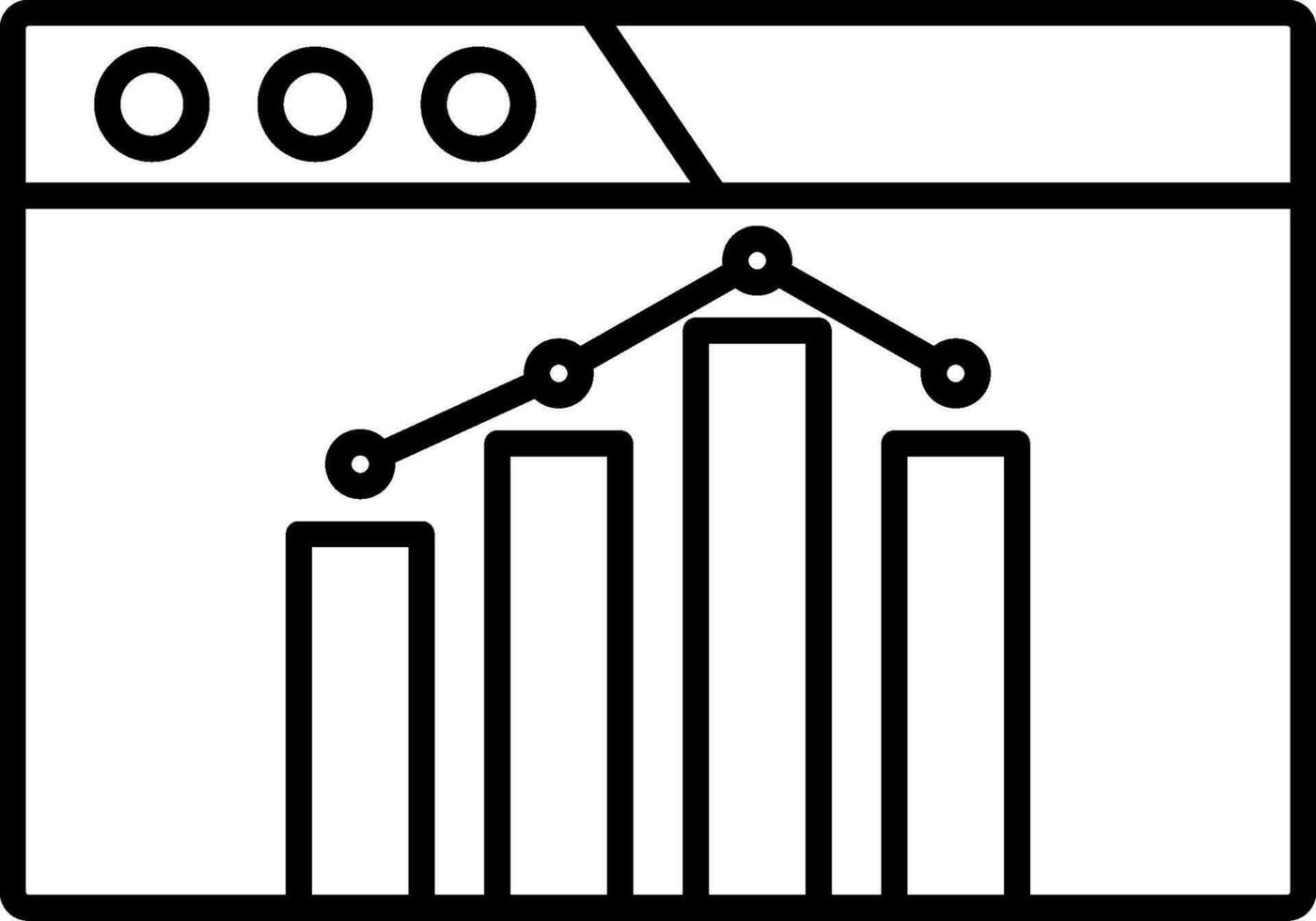 seo performance ligne icône vecteur