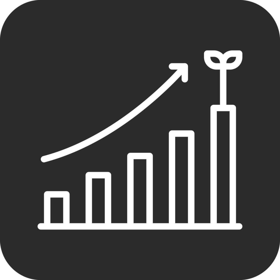 icône de vecteur de croissance d'entreprise