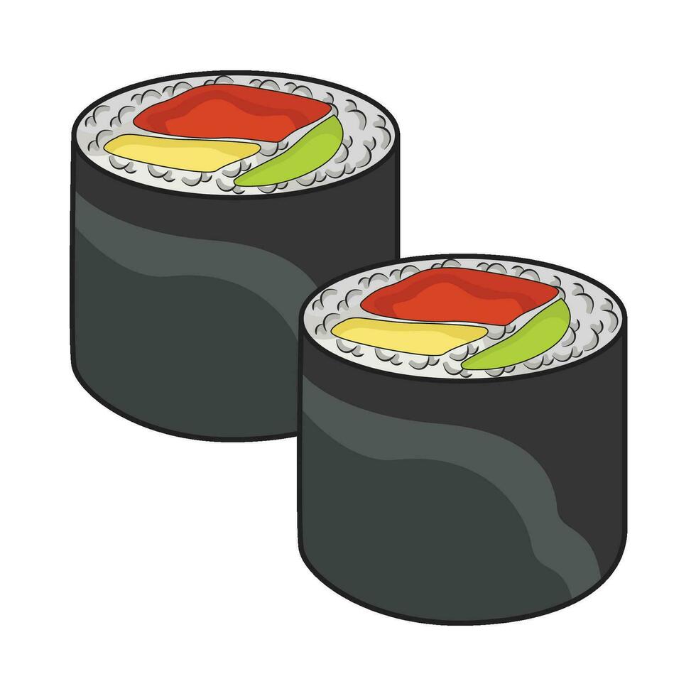 illustration de Sushi vecteur