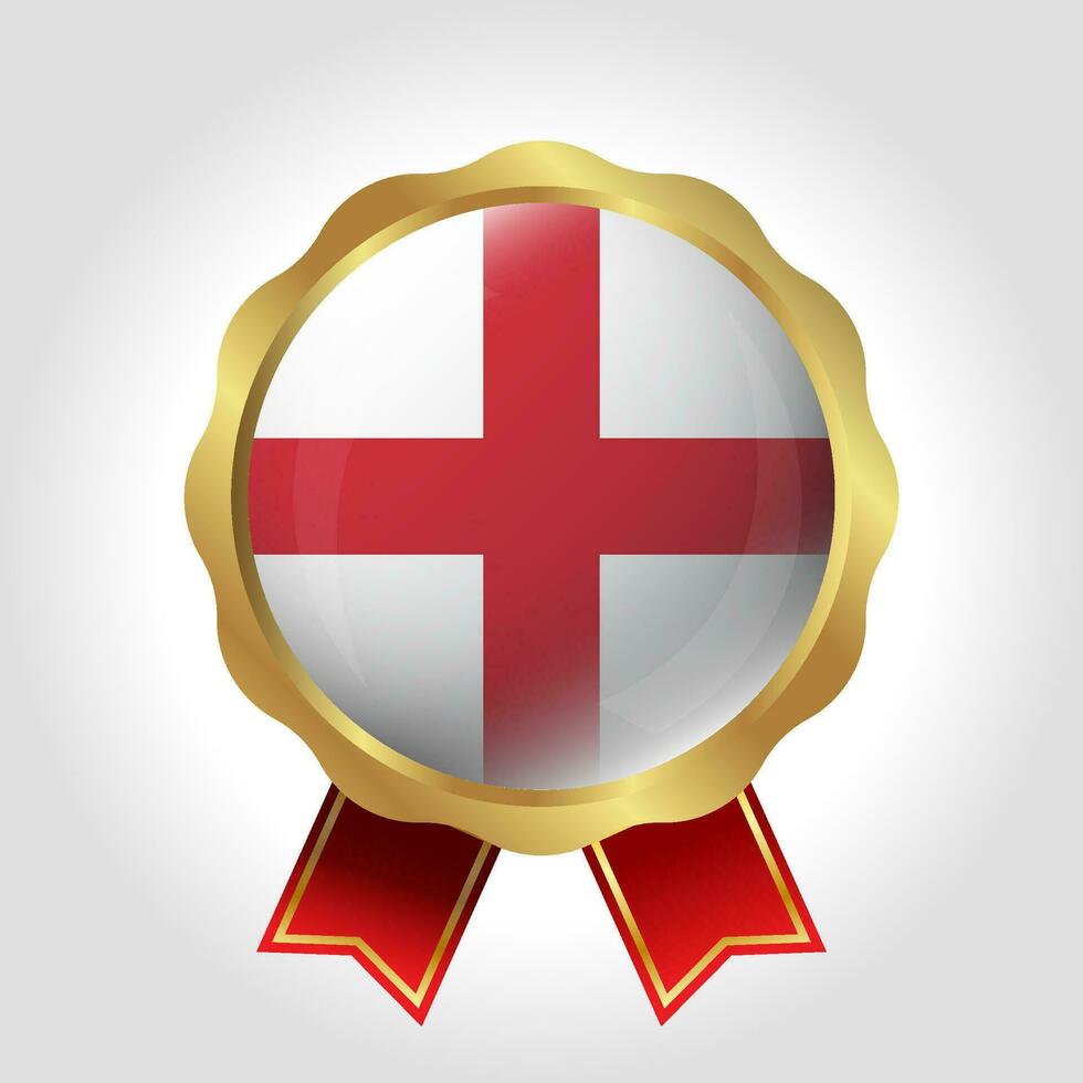 Créatif Angleterre drapeau étiquette vecteur conception