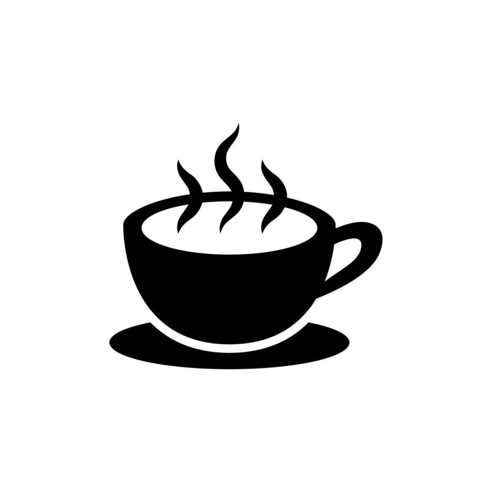 vecteur logo modèle. café l'amour