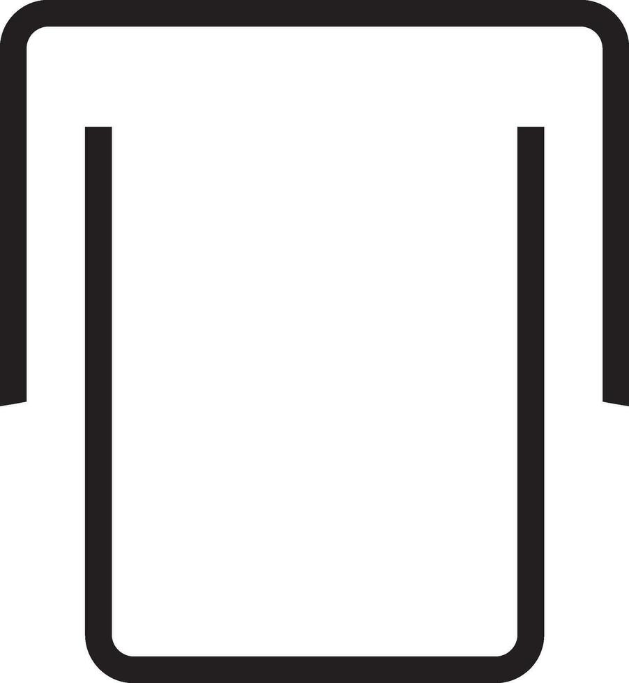contour initiale lettre logo vecteur élément