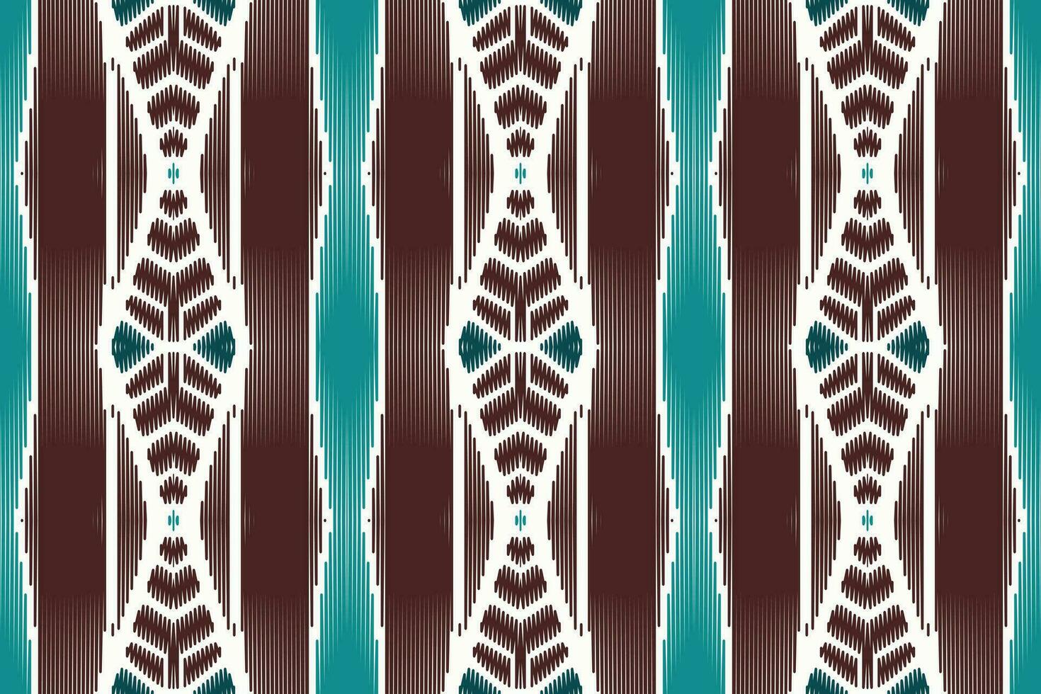 africain ikat floral paisley broderie sur blanc arrière-plan.géométrique ethnique Oriental modèle traditionnel.aztèque style abstrait vecteur illustration.design pour texture, tissu, vêtements, emballage, tapis.