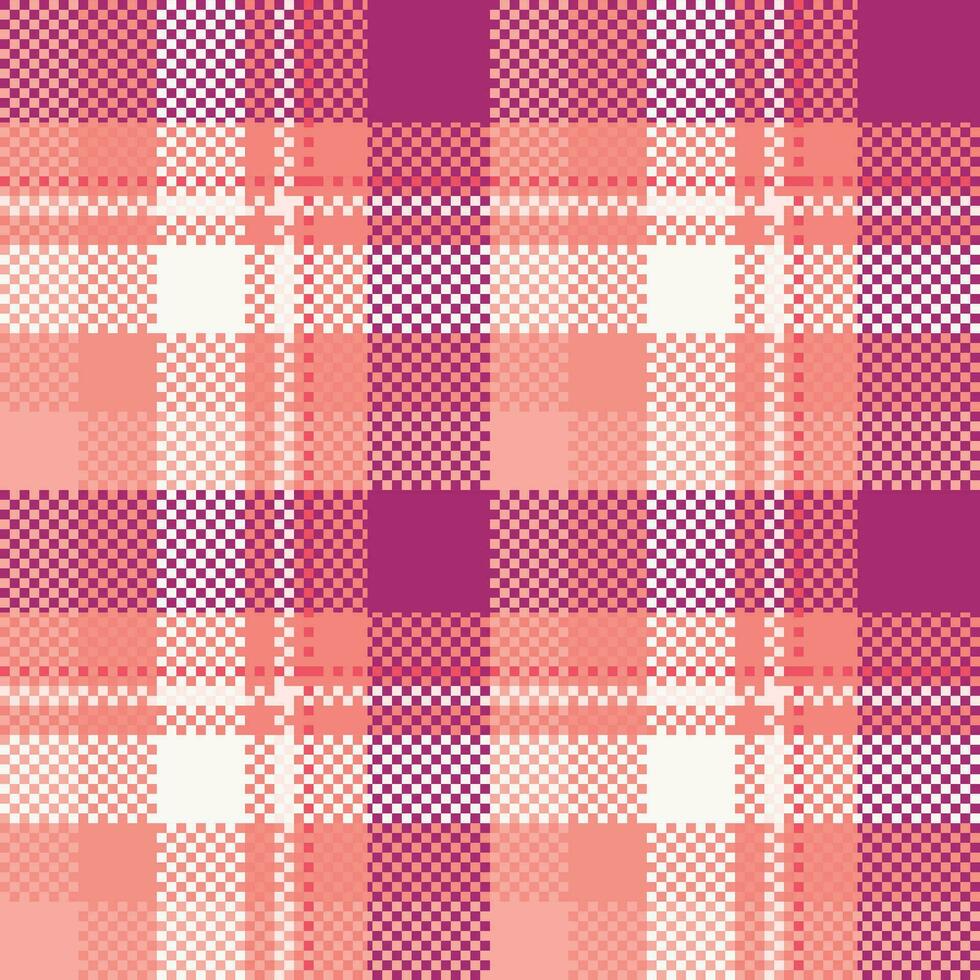 Écossais tartan sans couture modèle. vichy motifs modèle pour conception ornement. sans couture en tissu texture. vecteur