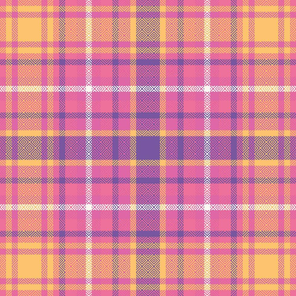 tartan plaid vecteur sans couture modèle. vérificateur modèle. modèle pour conception ornement. sans couture en tissu texture.