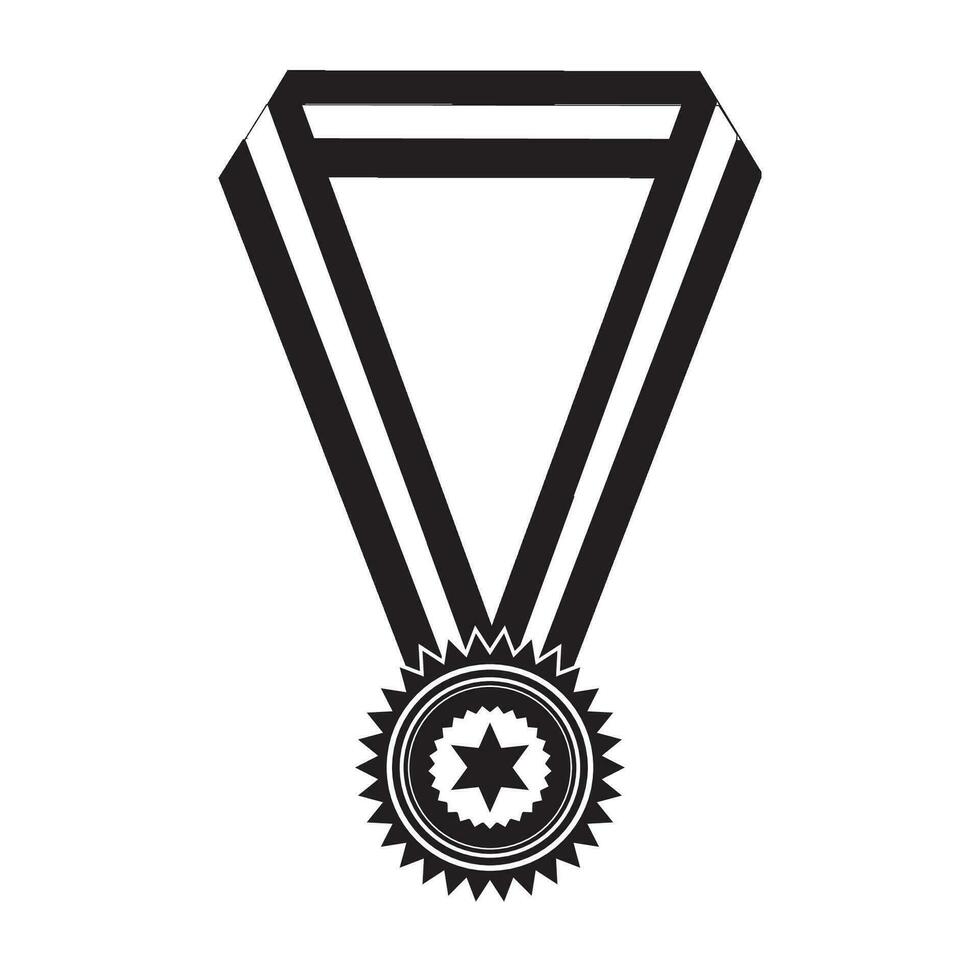 médaille icône logo vecteur conception modèle