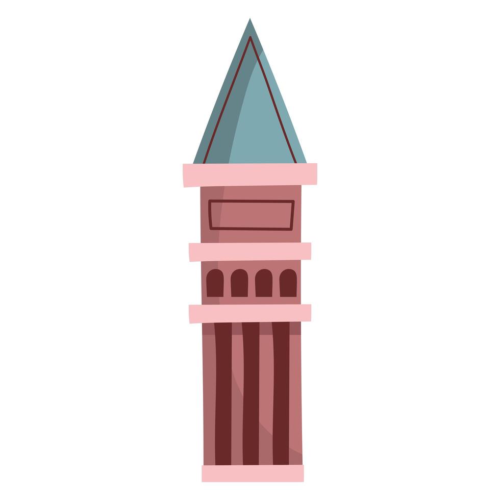dessin animé de la tour vecteur