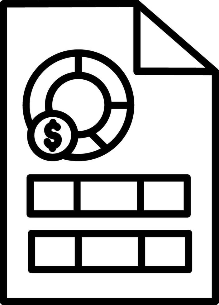 icône de vecteur de diagramme