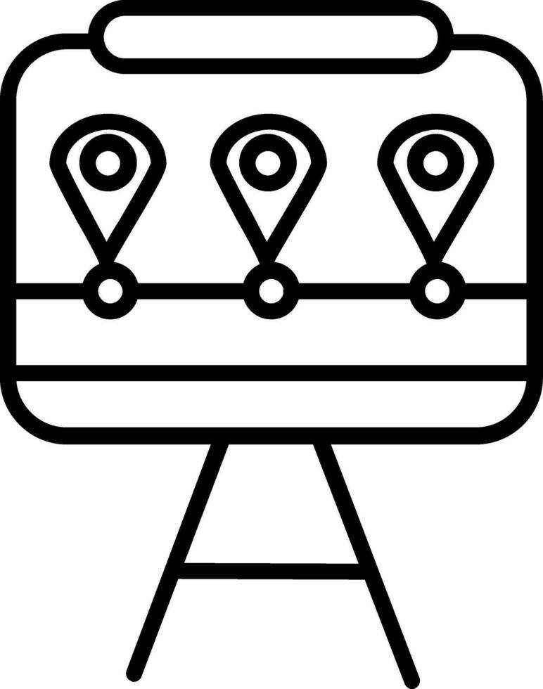 icône de vecteur de présentation