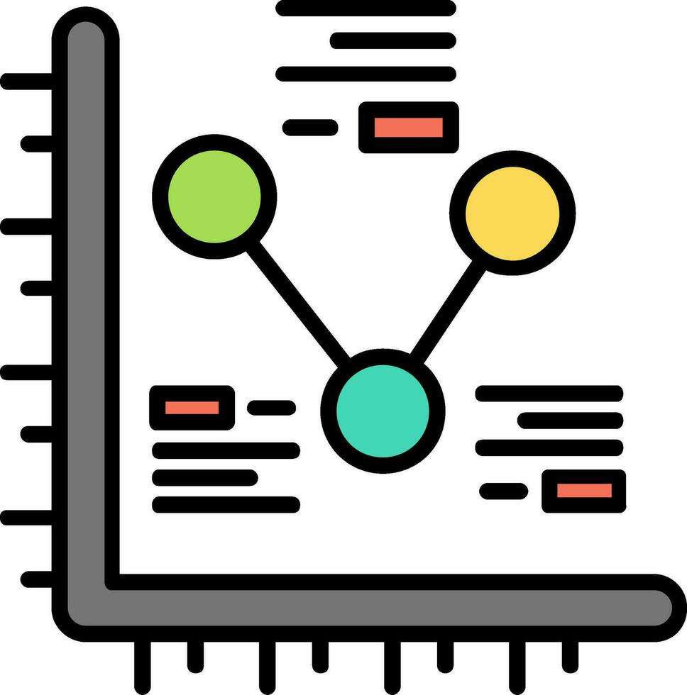 icône de vecteur de graphique