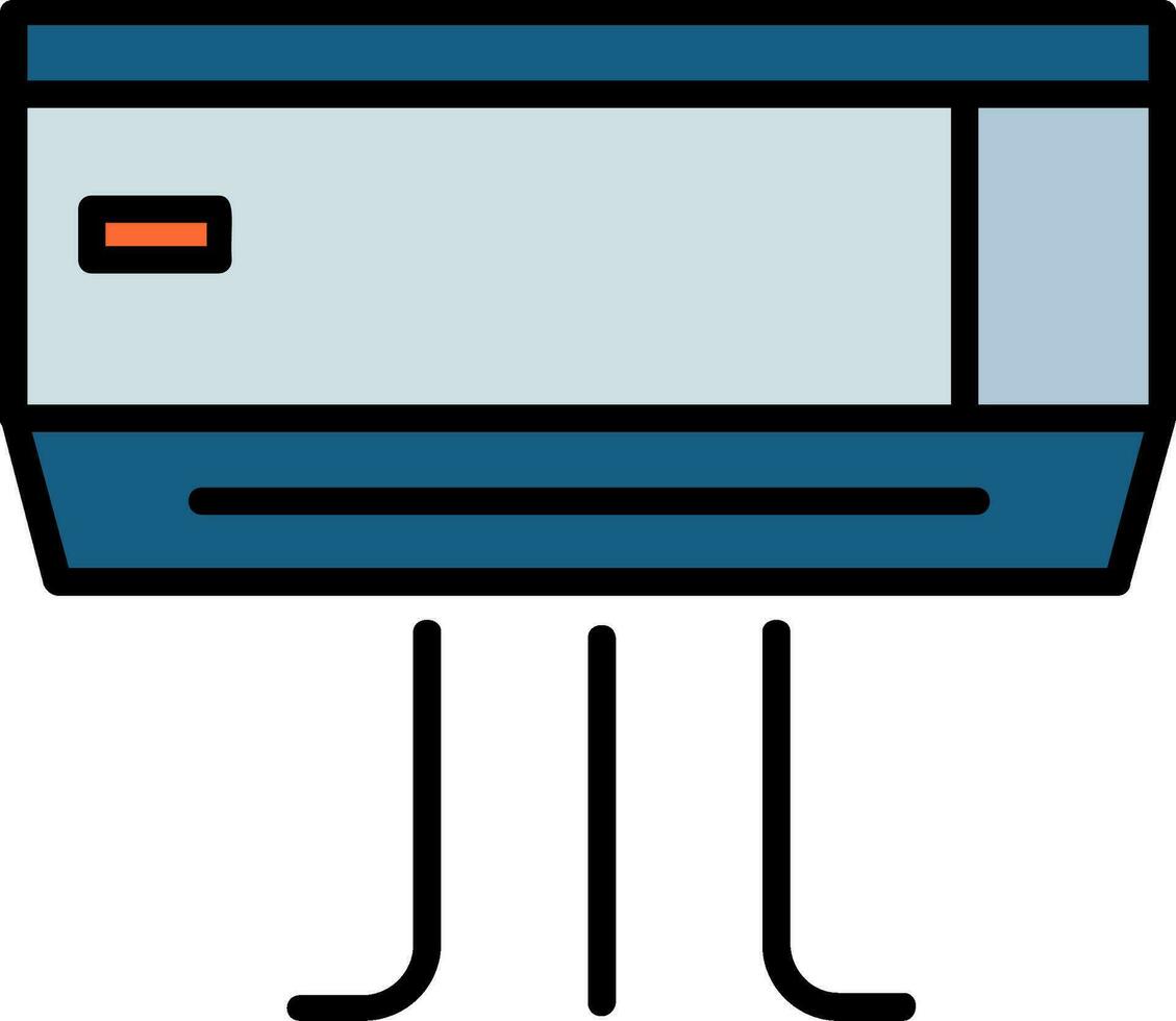 icône de vecteur de climatiseur