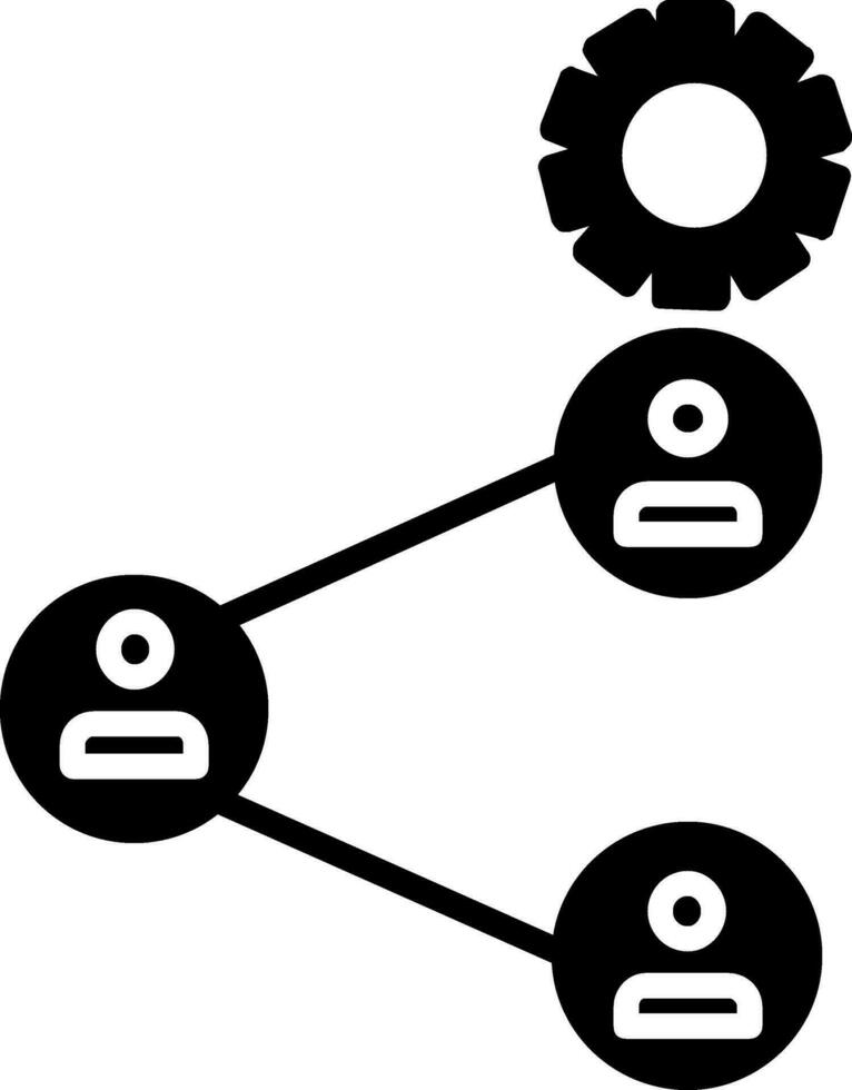 icône de vecteur de relation