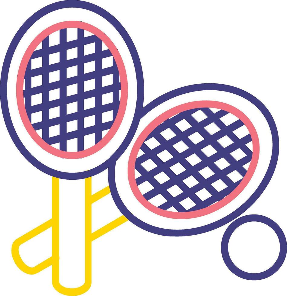 icône de vecteur de tennis