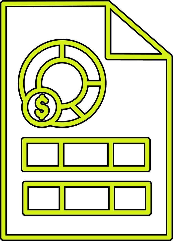 icône de vecteur de diagramme