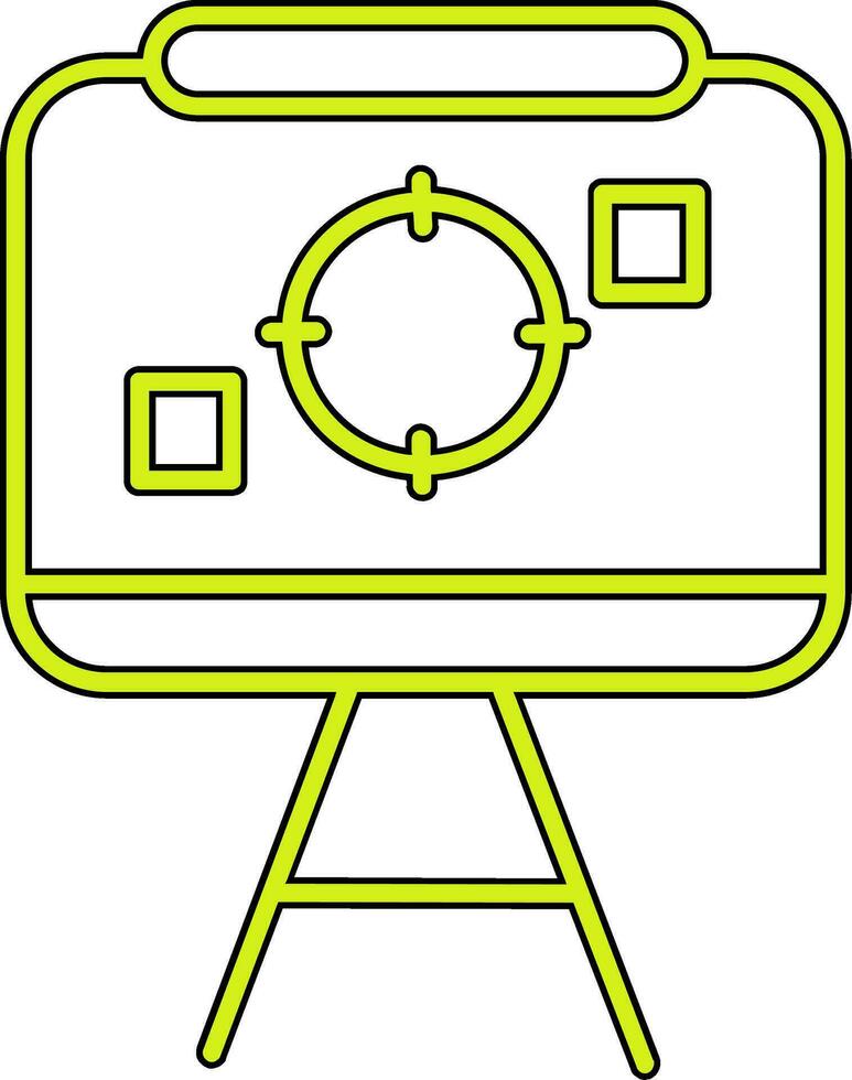 icône de vecteur de présentation