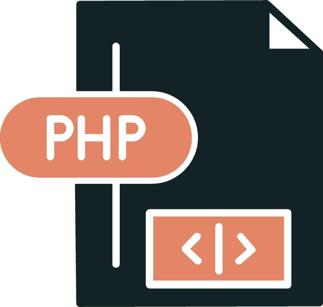 icône de vecteur php