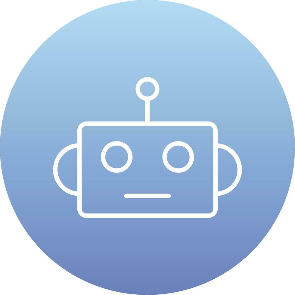 icône de vecteur de robot