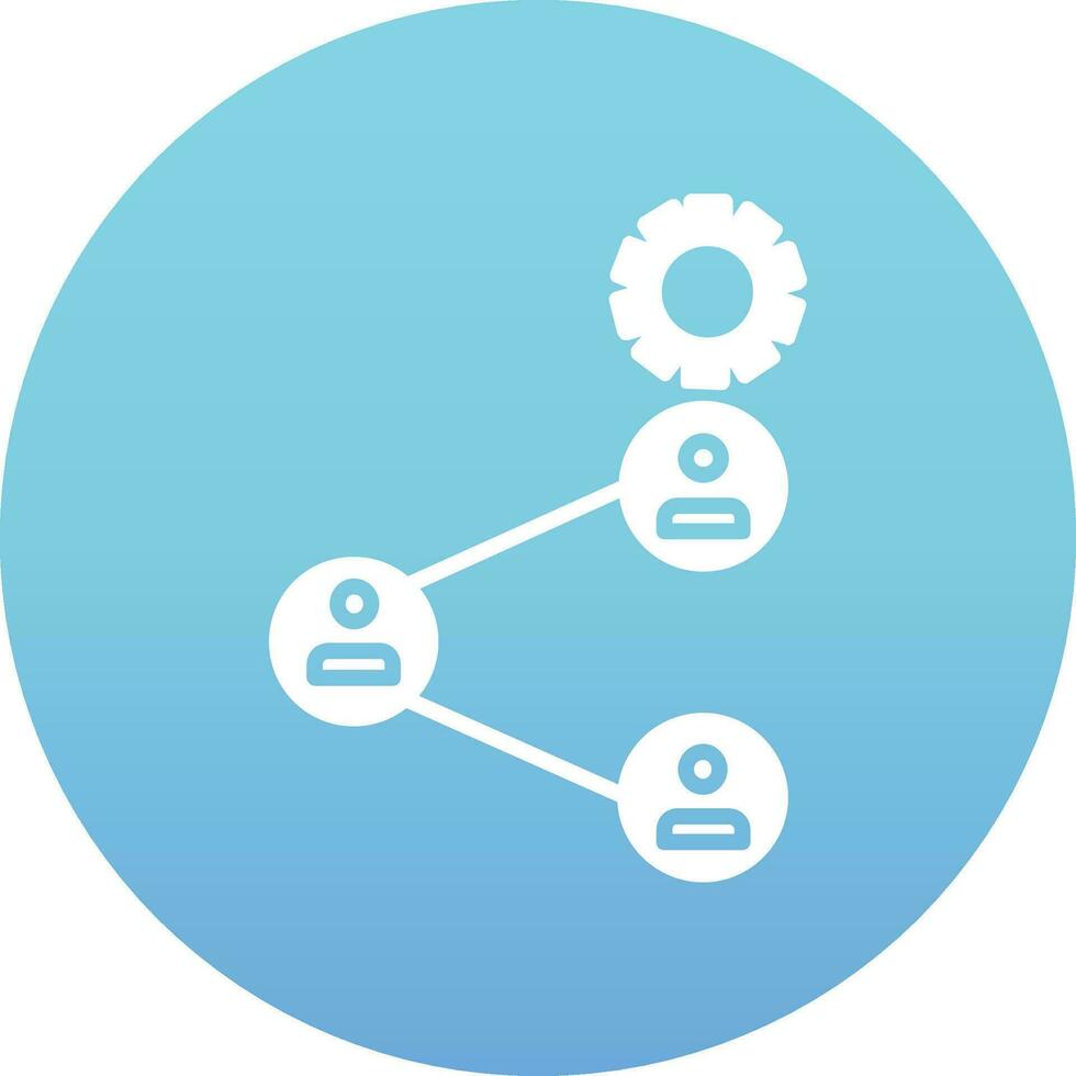 icône de vecteur de relation