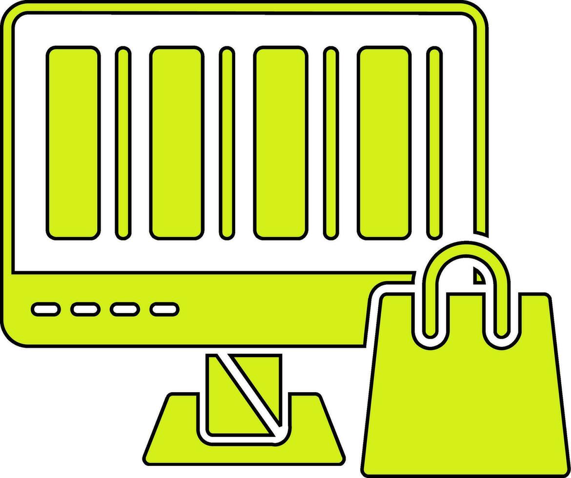 icône de vecteur de code à barres