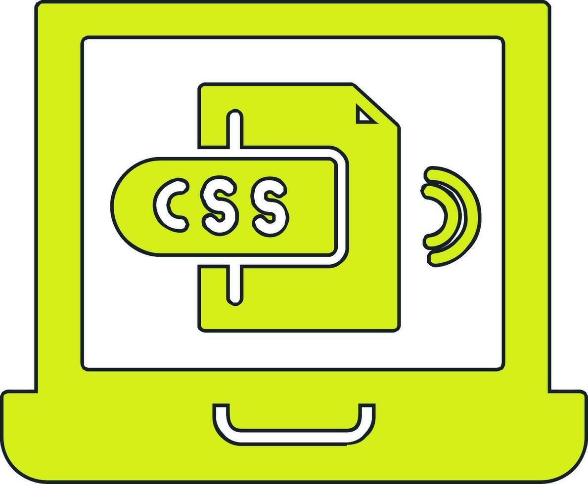 icône de vecteur css