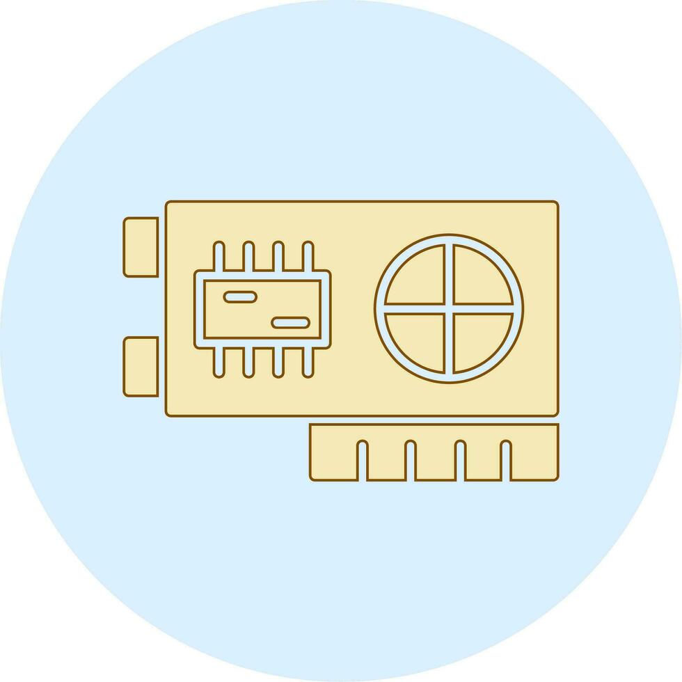 icône de vecteur de carte graphique