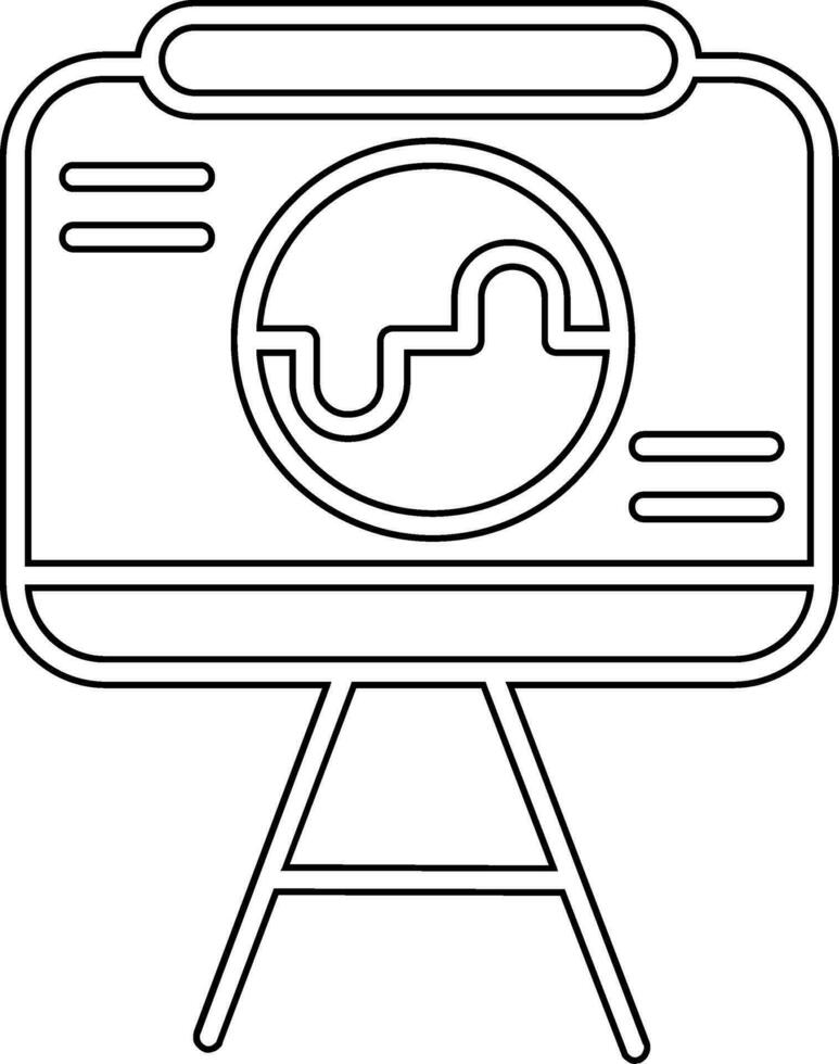 icône de vecteur de présentation