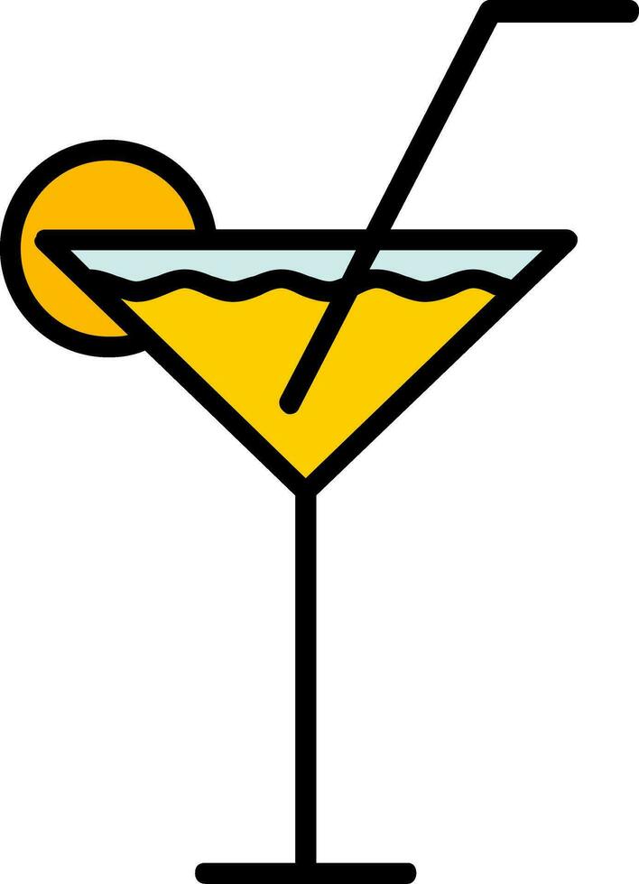 icône de vecteur de cocktail