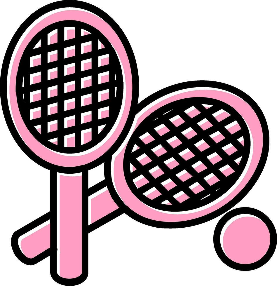 icône de vecteur de tennis